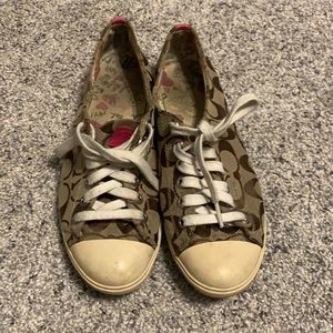Coach flat low rise sneakers